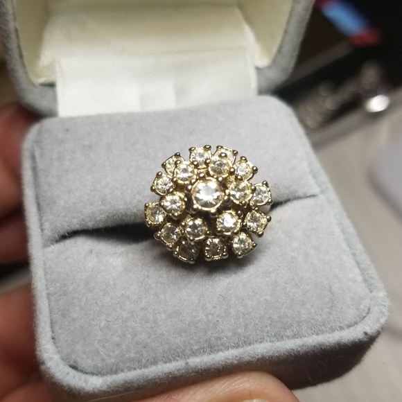 Vintage 18k GE ring - Picture 4 of 11